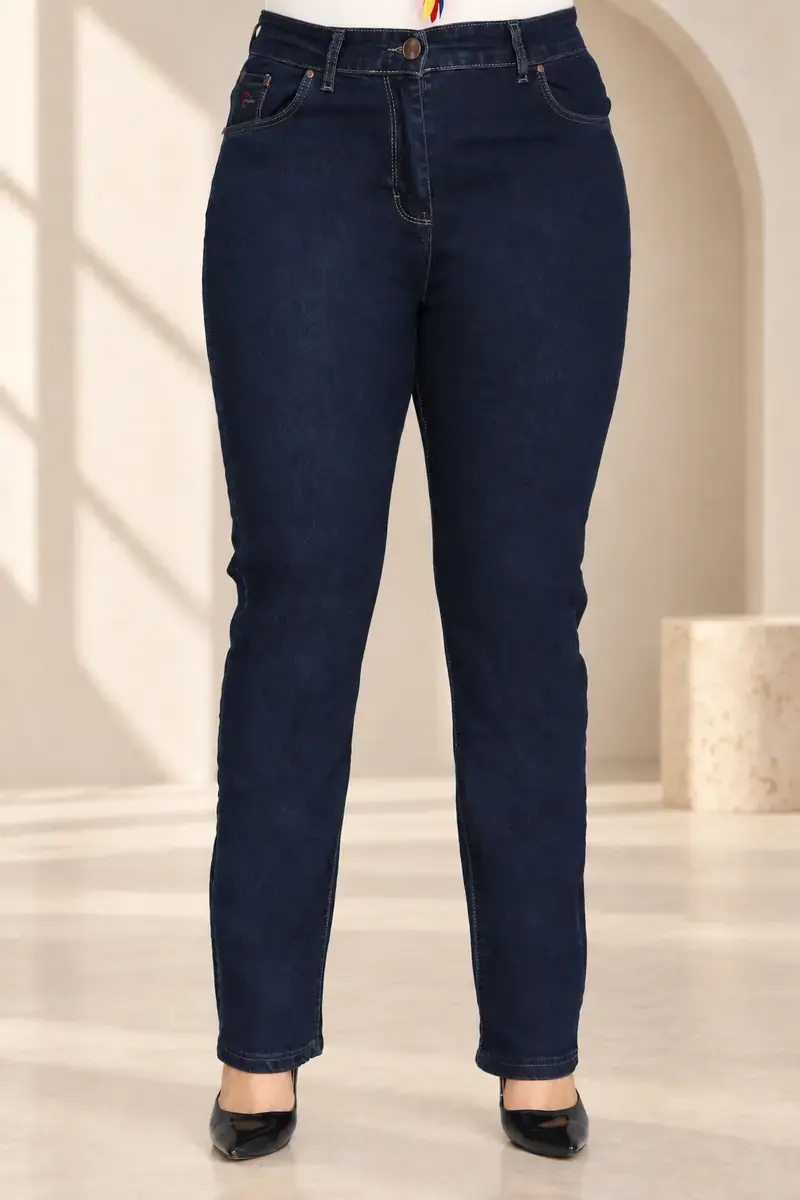 Blugi Lena bleumarin