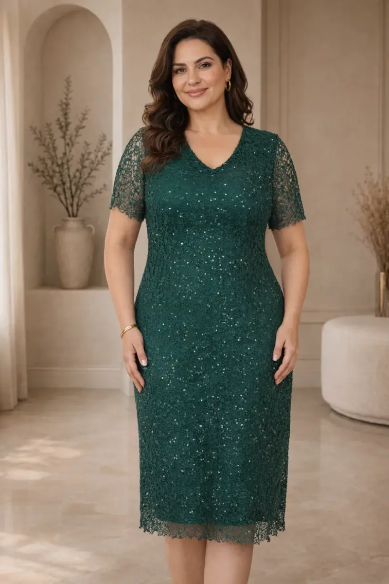 Rochie Malina paiete smarald