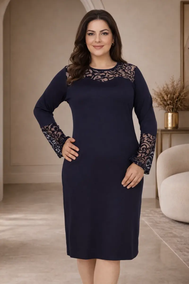 Rochie Raluca Bleumarin