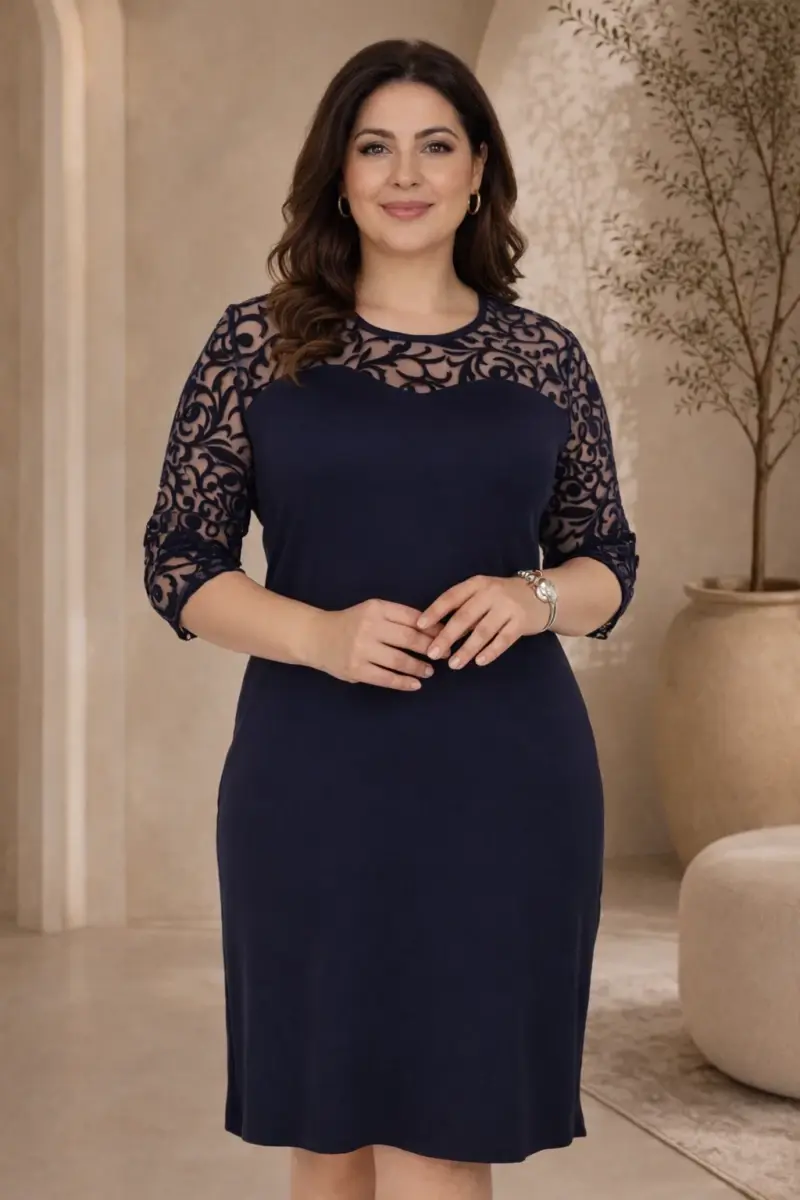 Rochie Ranya Bleumarin